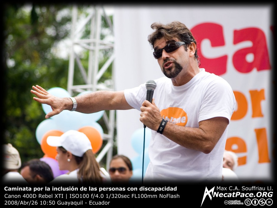 Caminata por la inclusin de las personas con discapacidad