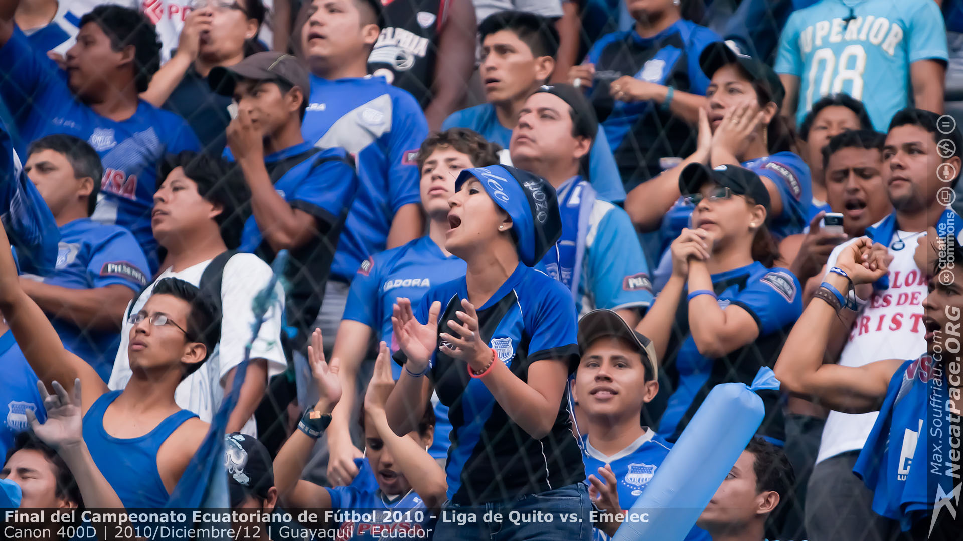 Fotos de la Final del Campeonato Ecuatoriano de Fútbol 2010 Liga de