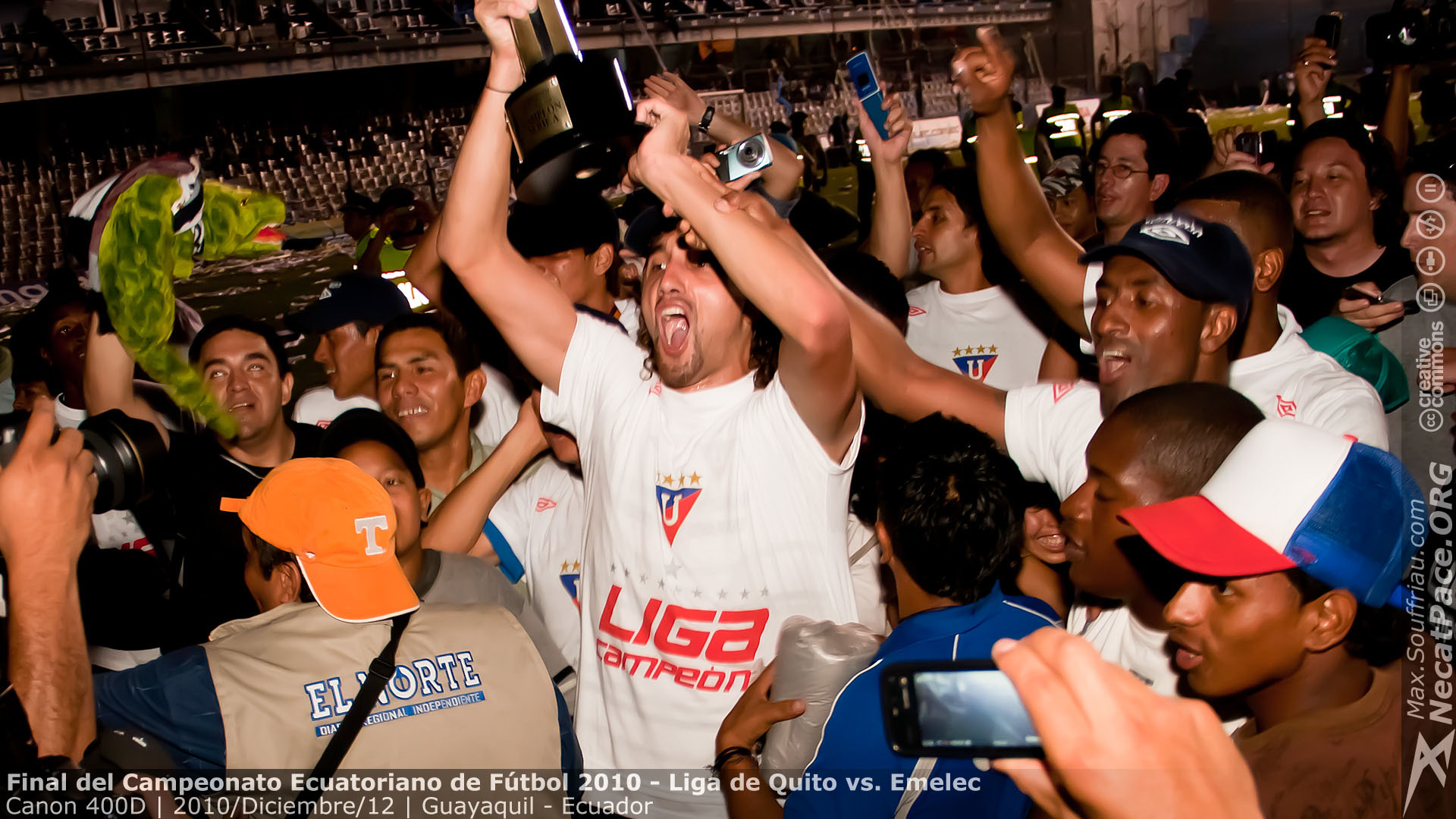 Fotos de la Final del Campeonato Ecuatoriano de Fútbol 2010 Liga de
